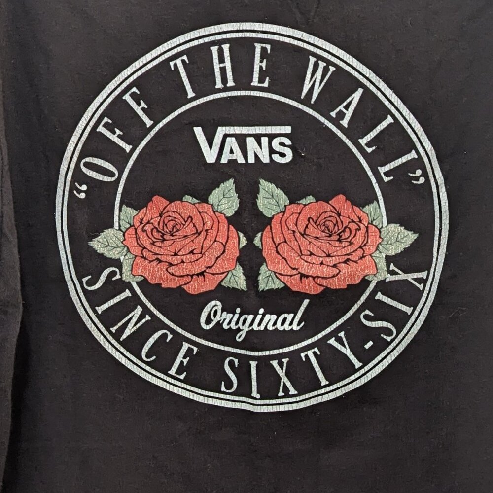 Vans Women's XS Black Tshirt - Picture 4 of 5